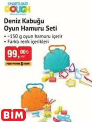 SMARTLAND DOUGH DENİZ KABUĞU OYUN HAMURU SETİ SMARTLAND DOUGH DENİZ KABUĞU OYUN HAMURU SETİ